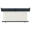 vidaXL Toldo lateral de balcón color crema 145x250 cm