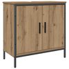 vidaXL Armario lavabo ba&ntilde;o madera ingenier&iacute;a roble artisan 60x30x60 cm