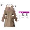 vidaXL Sudadera manta Camel 112 x 94 cm Forro Polar y Franela