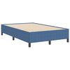 vidaXL Cama tipo Box Spring Azul 120 x 190 cm Tela de Pana