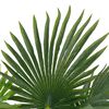 vidaXL Planta artificial palmera con macetero 70 cm verde