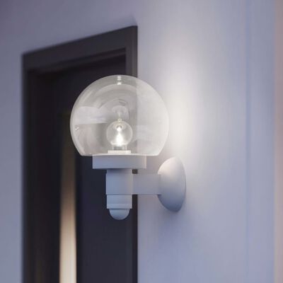 Steinel Lámpara de exterior con sensor L 115 blanca