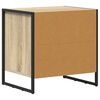 vidaXL Mesa de Noche Sonoma 50 x 39.5 x 50 cm Madera contrachapada