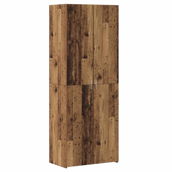 vidaXL Alacena Madera vieja 70 x 42.5 x 185 cm Madera contrachapada