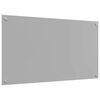 vidaXL Salpicadero de cocina 2 pcs Gris Claro 90 x 50 cm