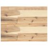 vidaXL Estantes flotantes 2 uds madera acacia sin tratar 60x30x4 cm