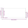 vidaXL Toldo lateral retr&aacute;ctil para patio gris 200x500 cm