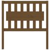 vidaXL Cabecero de cama madera maciza pino marrón miel 95,5x4x100 cm