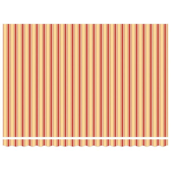 vidaXL Toldo Retr&aacute;ctil Multicolor 450 x 300 cm Poli&eacute;ster y metal