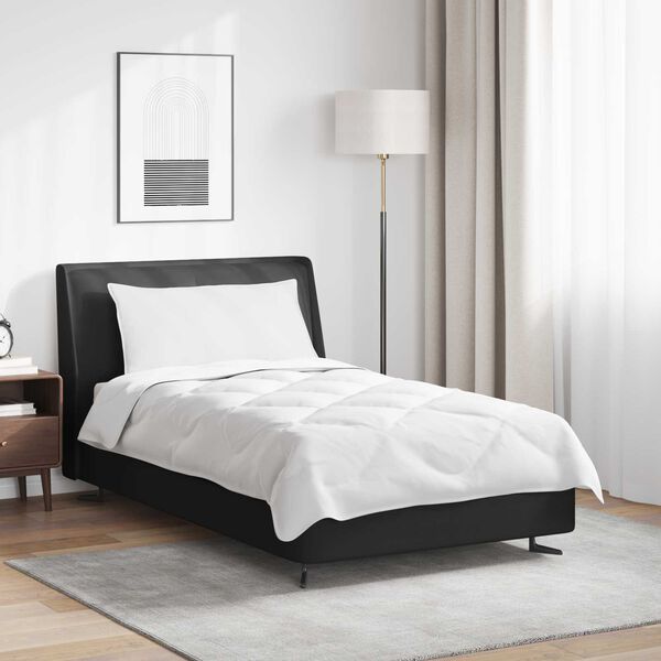 vidaXL Edred&oacute;n con almohada 2 pcs Microfibra