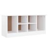 vidaXL Zapatero ALTA madera maciza de pino blanco 100x35x45 cm