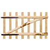 vidaXL Puerta para valla madera de avellano 100x60 cm