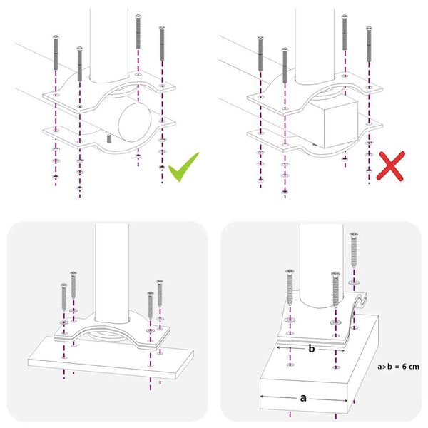 vidaXL Toldo lateral retr&aacute;ctil para patio 100x300 cm negro