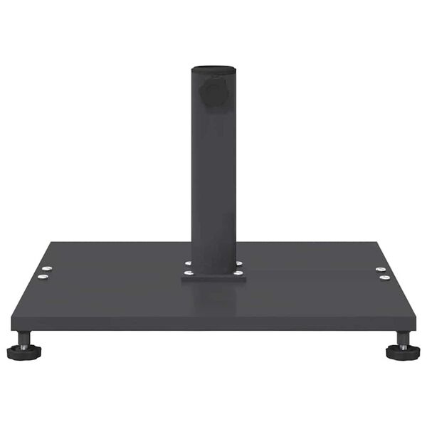 vidaXL Base para sombrilla Gris oscuro 45 x 45 x 31 cm