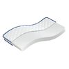 vidaXL Colch&oacute;n de espuma viscoel&aacute;stica blanco 100x200x17 cm suave