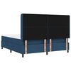 vidaXL Cama tipo Box Spring con colch&oacute;n Azul 180 x 200 cm tela