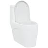 vidaXL Asiento de WC 49 x 36 x 4 cm Duroplast