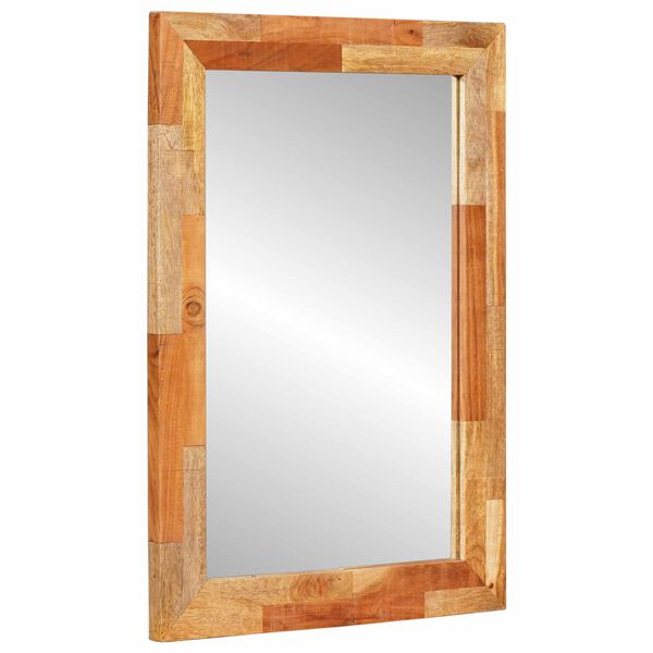 vidaXL Juegos de Ba&ntilde;o con caj&oacute;n Natural Madera de mango maciza