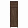 vidaXL Gabinete de Ba&ntilde;o con caj&oacute;n Roble Marr&oacute;n 30,5 x 30 x 101 cm