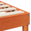 vidaXL Estructura de cama Marr&oacute;n 90 x 190 cm Madera de pino macizo