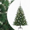 vidaXL &Aacute;rbol de Navidad artificial con bolas 120 cm 150 LED