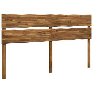 vidaXL Cabecero de borde vivo ROSTOCK Natural 180 cm