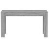 vidaXL Mesa de comedor madera contrachapada gris Sonoma 140x74,5x76 cm