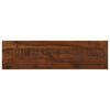 vidaXL Tablero mesa rectangular madera maciza reciclada 110x30x3,8 cm