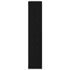 vidaXL Estante de pared roble negro 90x16x78 cm madera de ingenier&iacute;a