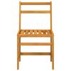 vidaXL Juego de balcón 3 piezas madera maciza de acacia