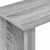 vidaXL Mesa Auxiliar Gris Sonoma 35 x 25 x 50 cm Madera de ingenier&iacute;a