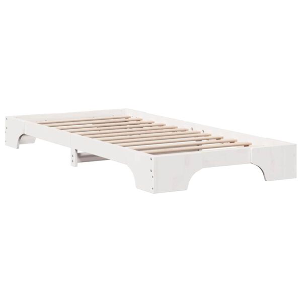 vidaXL Estructura de cama 80 x 200 cm Madera de pino macizo
