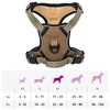 vidaXL Arn&eacute;s para perros con correa y collar ajustable marr&oacute;n M