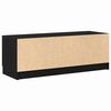 vidaXL Gabinete de TV Roble Negro 102 x 35 x 36,5 cm