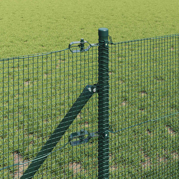 vidaXL Poste de Valla Verde 50 x 0,8 m (malla de 12 x 12 mm)