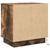 vidaXL Armario de Noche con caj&oacute;n Roble ahumado 50 x 34,5 x 50 cm.