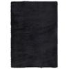 vidaXL Alfombra peluda de pelo largo NAVARRA negra 240x340cm poli&eacute;ster