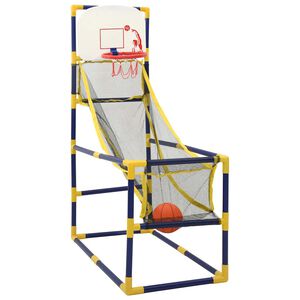 vidaXL Juego de baloncesto Arcade con pelota y bomba 45x86x127 cm
