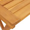 vidaXL Set de comedor de jard&iacute;n plegable 3 pzas madera maciza acacia