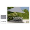 ProGarden Toldo de tela triangular gris 3,6x3,6x3,6 m