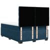 vidaXL Cama box spring con colch&oacute;n terciopelo azul 140x200 cm