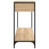 vidaXL Mesa consola madera de ingenier&iacute;a roble Sonoma 100x34,5x75 cm