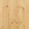 vidaXL Mueble zapatero Corona madera maciza de pino 99x32x124,5 cm