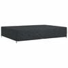 vidaXL Funda para muebles Liso Negro 350 x 260 x 90 cm 210D