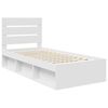vidaXL Estructura de cama 90 x 200 cm Madera de pino macizo