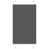 vidaXL Estor Plisado negro 70x150 cm Tela Ancho 69,4 cm Poli&eacute;ster