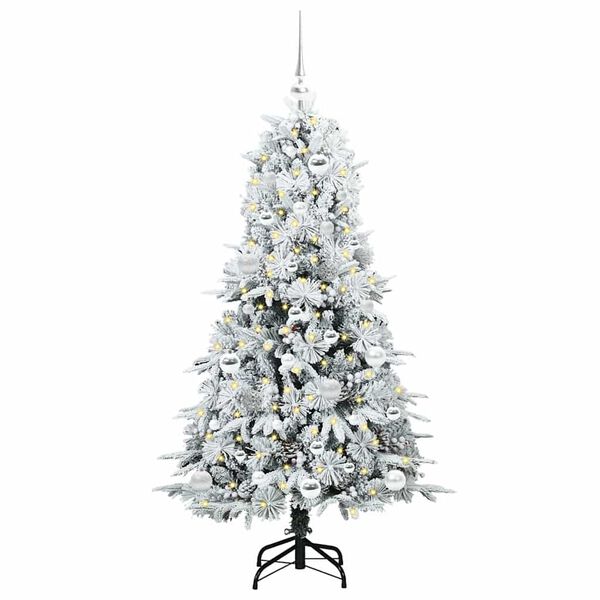 vidaXL &Aacute;rbol de Navidad artificial con ramas articuladas 150 cm