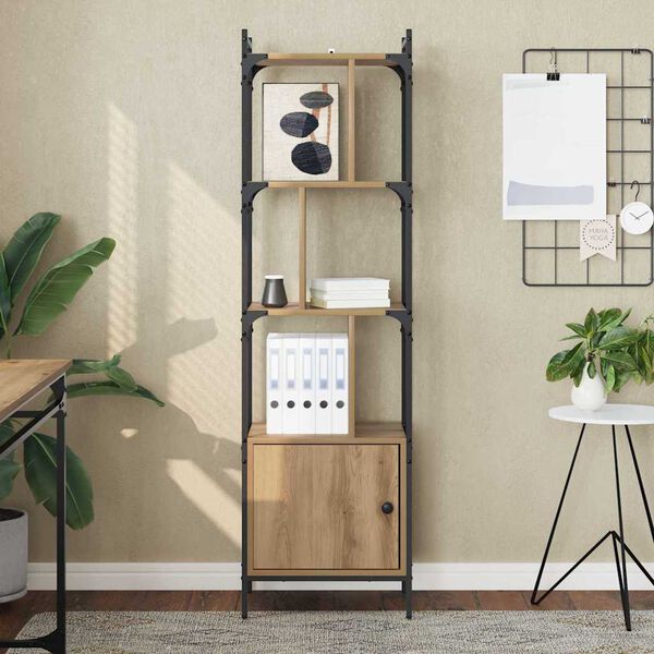 vidaXL Estanter&iacute;a Roble artesanal 44,5 x 30 x 154,5 cm