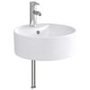 vidaXL Lavabo de ba&ntilde;o Cromado 40,5 x 40,5 x 15 cm Metal