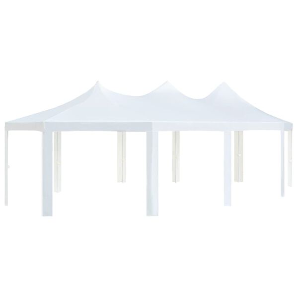 vidaXL Cenador de jard&iacute;n 834x448x320 cm blanco